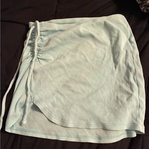 American Eagle Outfitters Sky Blue Mini Skirt